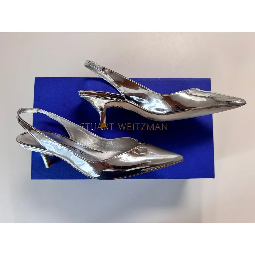 Stuart Weitzman shimmering elegance